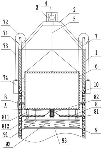 一种用于建筑施工的安全升降平台的制作方法