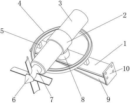 一种减振型船舶用高效螺旋桨推进装置的制作方法