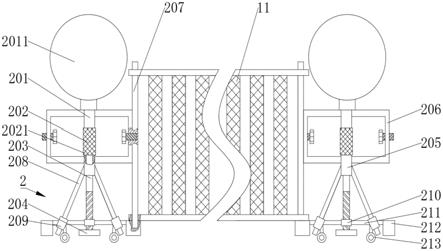 公路工程施工用道路防护结构的制作方法