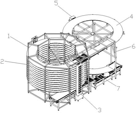 一种稳定可靠的螺旋冷却塔的制作方法