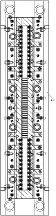 一种一次性冲孔模具的制作方法