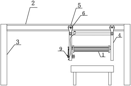 一种板材生产线手动引纸装置的制作方法
