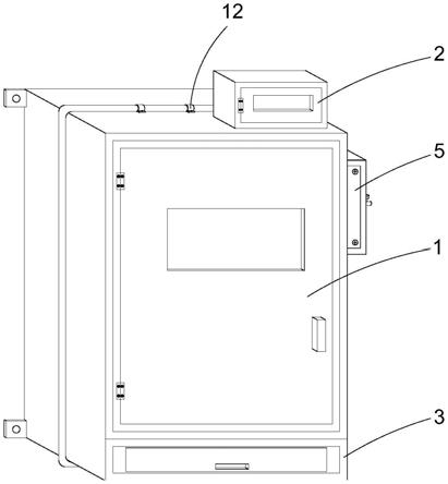 一种PLC变频控制柜散热组件的制作方法