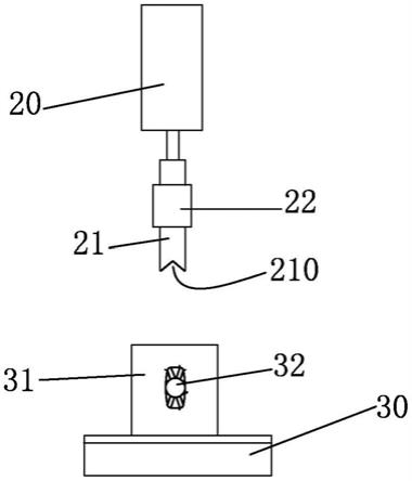 一种化油器垫块的螺母压入装置的制作方法