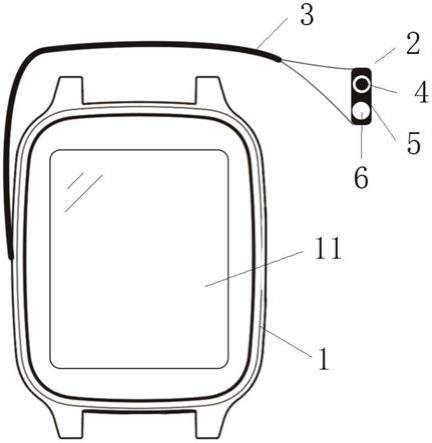 一种具有缝隙寻物功能的智能手表的制作方法