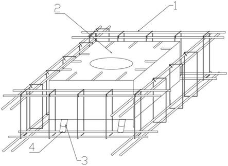 一种适用于钢质空心箱体精准定位与抗浮装置的制作方法