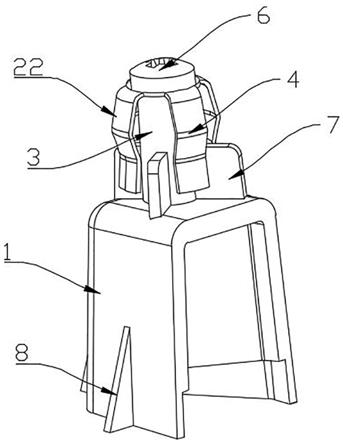 一种新型外饰件主定位孔卡接结构的制作方法