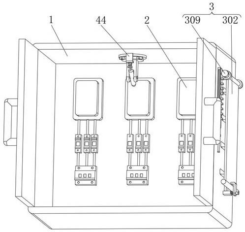 一种新型建筑施工用的户外配电柜的制作方法