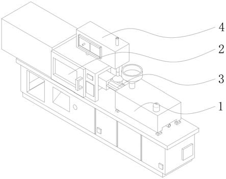 ABS材料件注塑用注塑机的制作方法