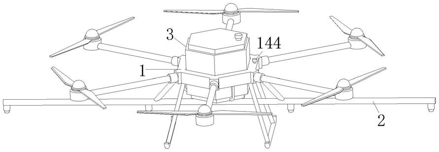 一种农作物病虫害防治作业多旋翼无人机