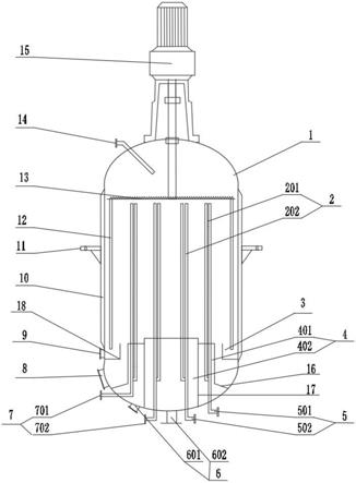 一种单体式多级冷凝分子蒸馏器的制作方法