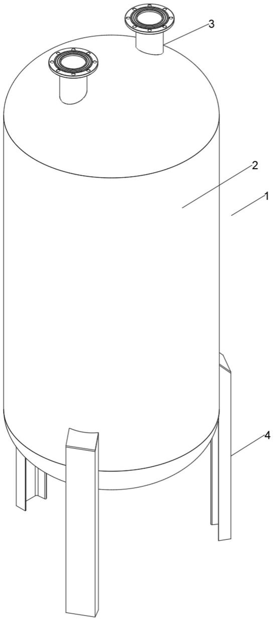 一种化工废料处理用缓冲罐的制作方法