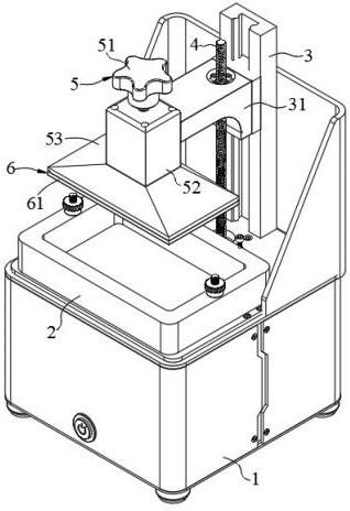 一种光固化3D打印机的制作方法