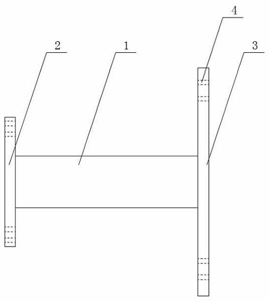 一种新型异径法兰连接管的制作方法