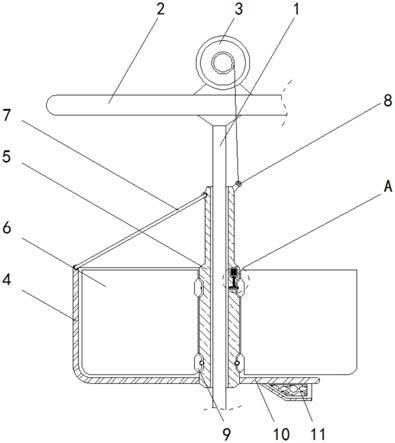 一种高层建筑施工卸料装置的制作方法