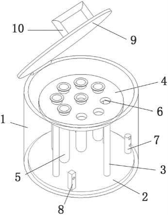 一种液体培养基灭菌节能降温装置的制作方法