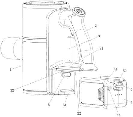 一种吸尘器的电池易拆卸结构的制作方法