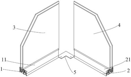 无立柱转角窗的制作方法