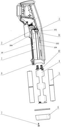 一种用于枪型仪表的防反装电池盒套件的制作方法