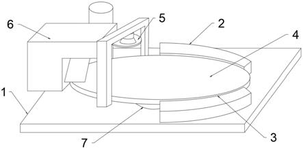 一种光学镜片自动丝印烘烤生产装置的制作方法