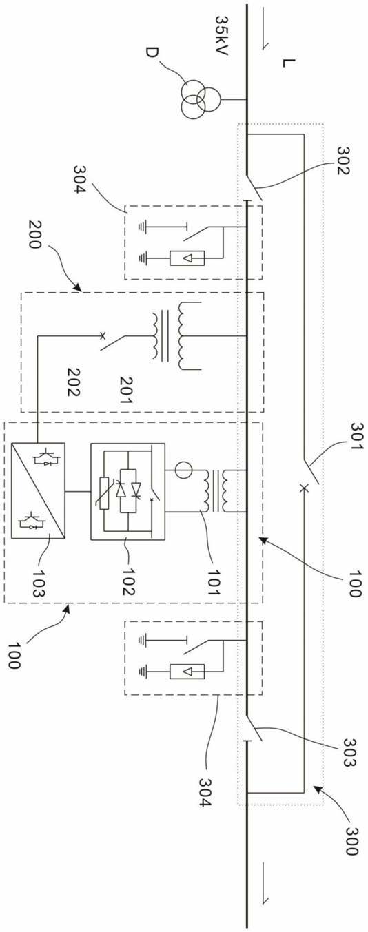 一种露天煤矿35kV配电线路快速调压系统的制作方法