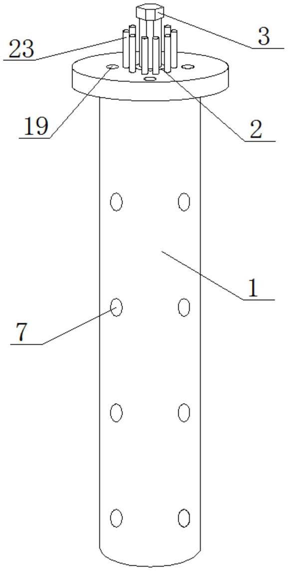 一种地基工程组合桩及桩基施工方法