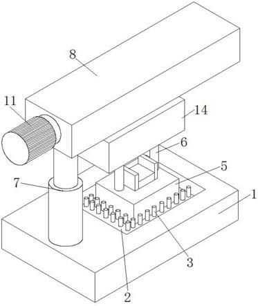 一种冲压模具加工用的快速定位装置的制作方法