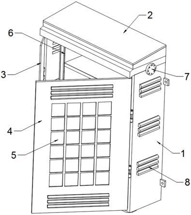 防火预警电表箱的制作方法