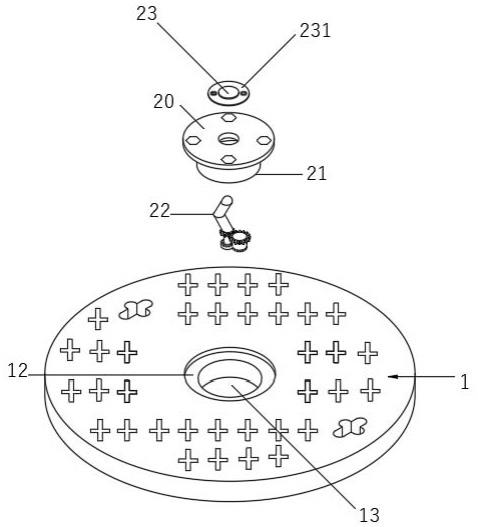 一种具有夜间传媒功能的市政井盖的制作方法