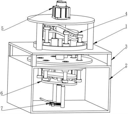 一种旋转压片机的冲杆传动装置的制作方法