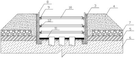 一种卵石覆盖基岩地质下的钢板桩围堰结构的制作方法