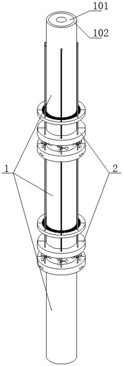一种抗风化的复合材料杆塔及其制备方法与流程