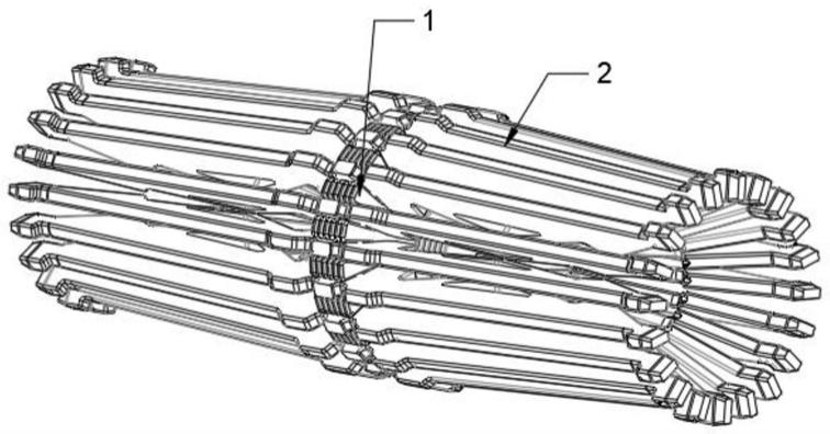 一种弹臂可形变的分体式电连接器结构的制作方法