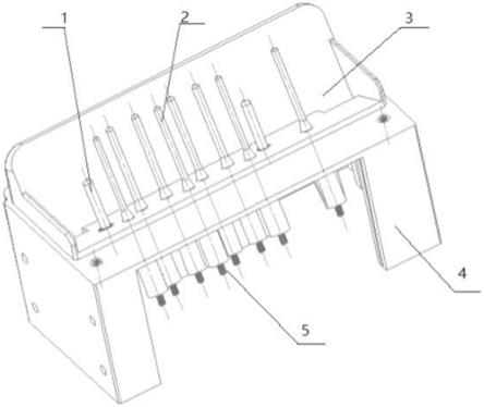 一种专用的互感式三相电能表弹性顶杆底座结构的制作方法