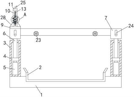 一种畜牧兽医用保定治疗床的制作方法