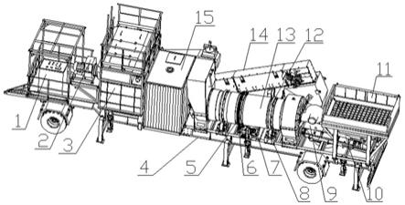 全移动连续式沥青搅拌站的制作方法