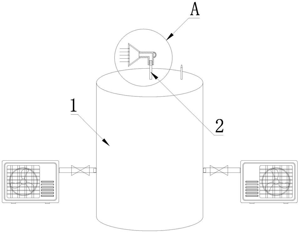 一种恒温恒湿水的保温水箱结构的制作方法