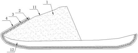 具有防护结构的拖鞋的制作方法