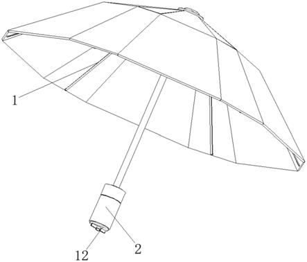 一种具有降暑的多功能晴雨伞的制作方法