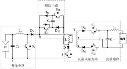 一种基于功率解耦的单级光伏并网逆变器