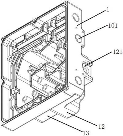 一种通讯部件壳体结构的制作方法