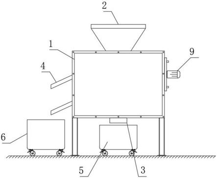 一种建筑工程用多级沙石分离机的制作方法