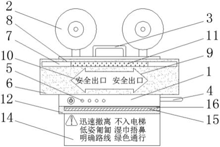 一种具备引导功能的消防应急灯的制作方法