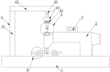 一种电子送布直驱自动切线平缝机的制作方法