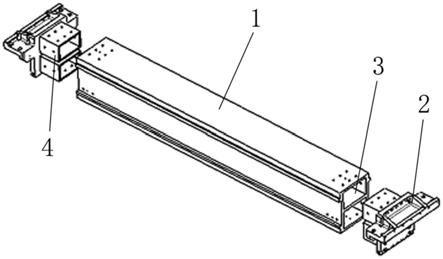 一种半导体设备复合材料横梁与堵头连接结构的制作方法