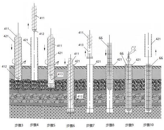 一种入岩灌注桩的施工方法与流程