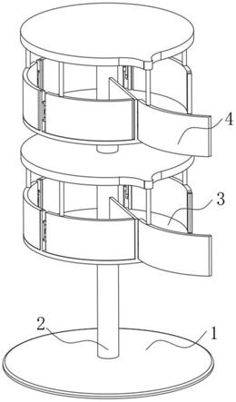 一种建筑工程造价预算资料用摆放架的制作方法