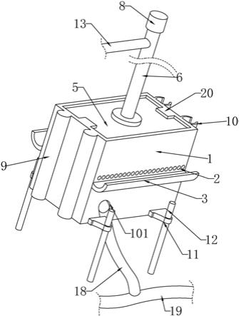 一种房建施工围护结构的制作方法