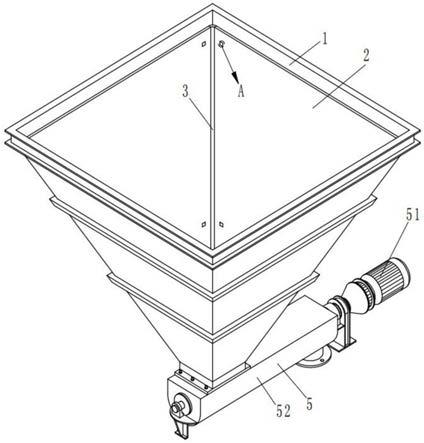 一种尿素生产除尘器用抗板结灰斗的制作方法