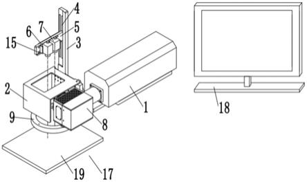 一种带CCD视觉定位的双工位高精度激光打标设备的制作方法